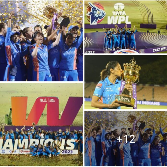 WPL Final 2023 : मुंबई इंडियस ने महिला प्रीमियर लीग के पहले सीजन का खिताब जीता