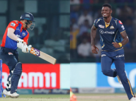 Delhi aur Gujarat ka match: Alzarri Joseph की कमाल की गेंदबाजी