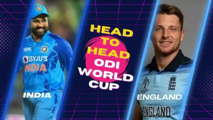 India vs England Head to Head in ODI in Hindi